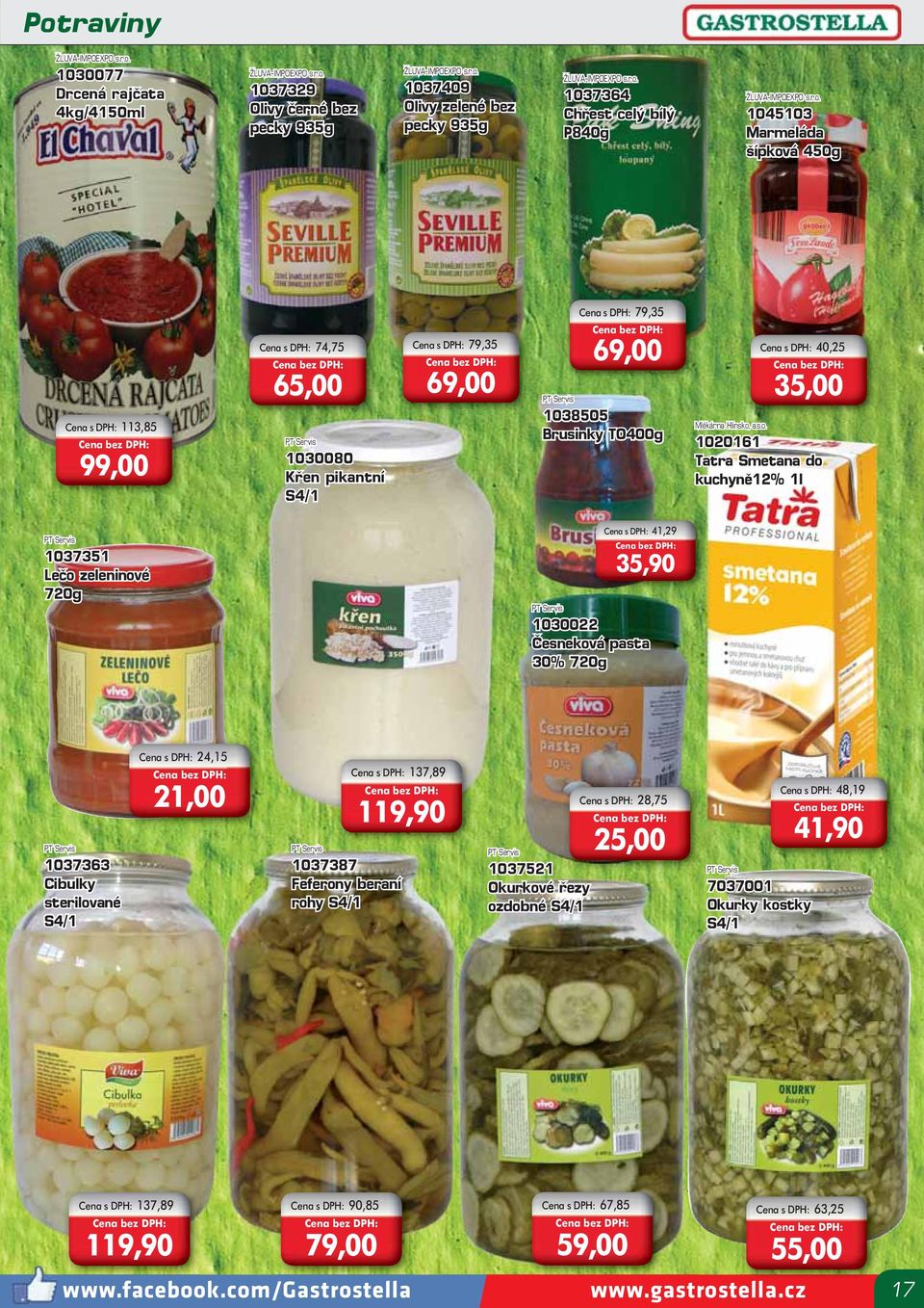 Brusinky TO400g Mlékárna Hlinsko,