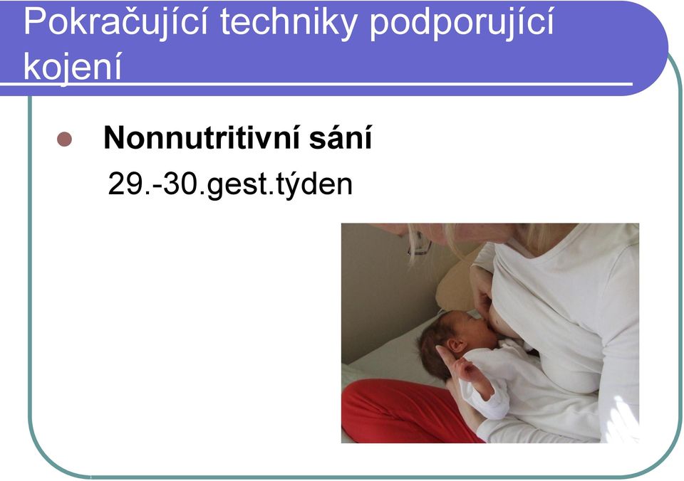 podporující kojení