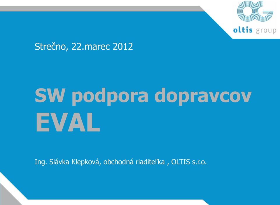 dopravcov EVAL Ing.