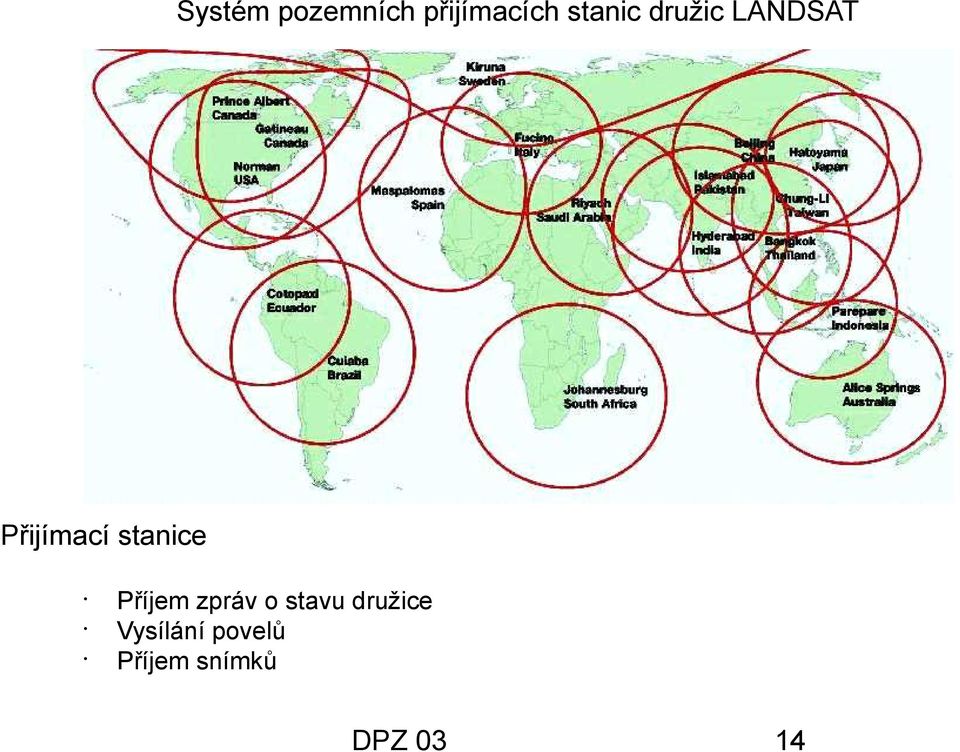 stanice Příjem zpráv o stavu