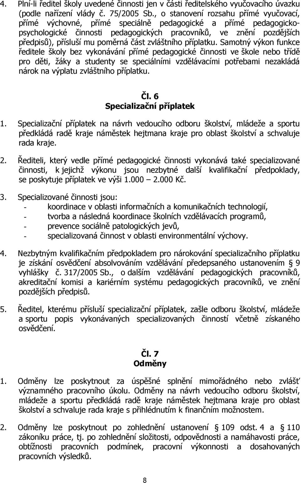 poměrná část zvláštního příplatku.