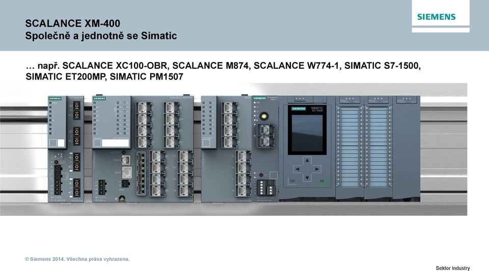 SCALANCE XC100-OBR, SCALANCE M874,