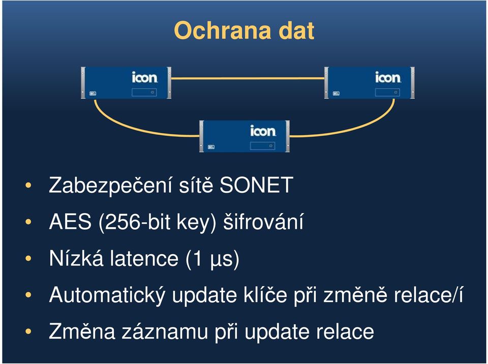 (1 µs) Automatický update klíče při