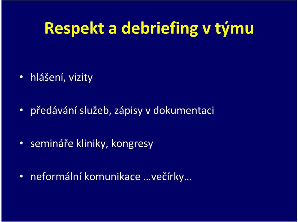 zápisy v dokumentaci semináře