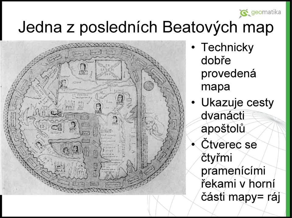 cesty dvanácti apoštolů Čtverec se