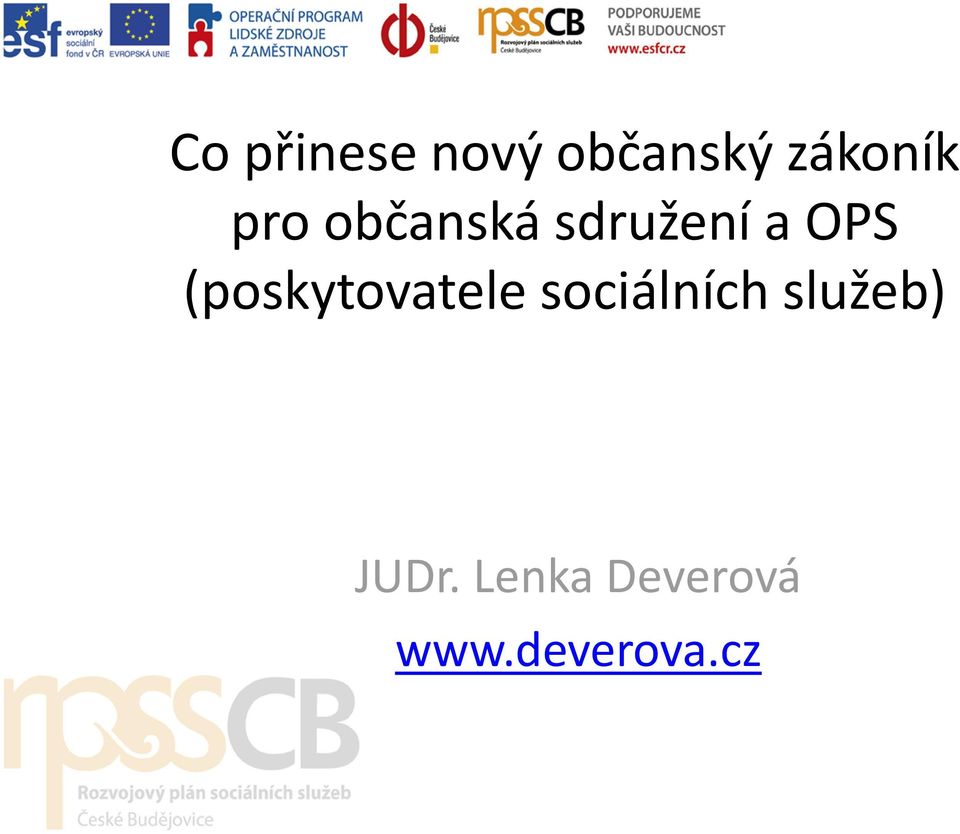 (poskytovatele sociálních