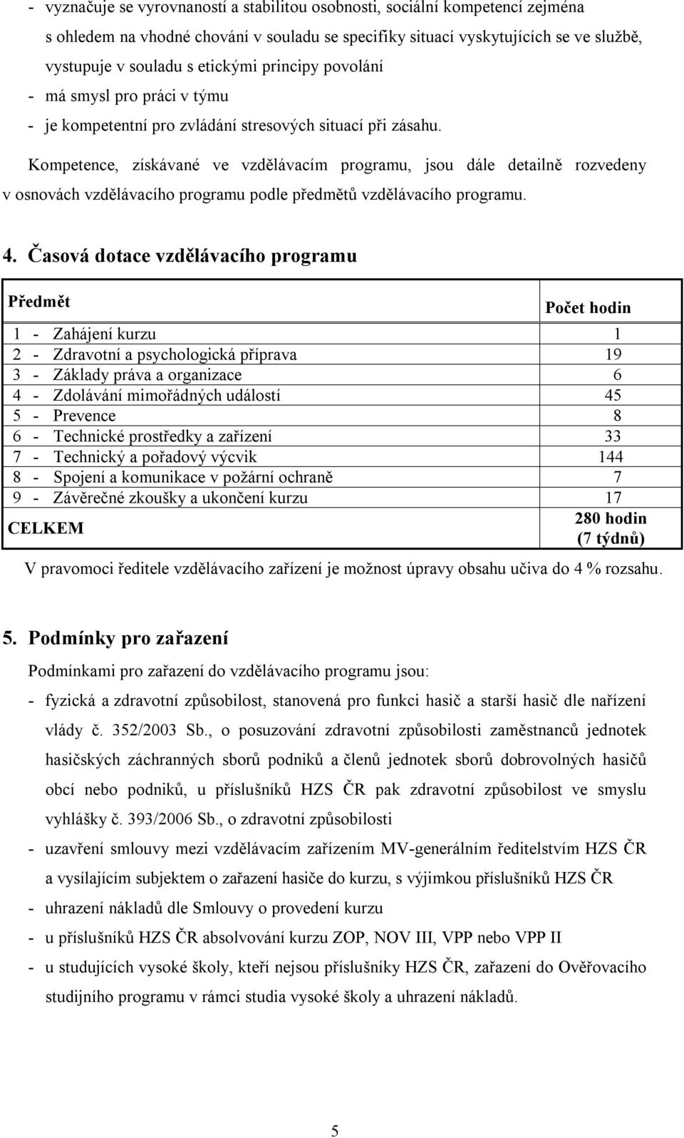 Kompetence, získávané ve vzdělávacím programu, jsou dále detailně rozvedeny v osnovách vzdělávacího programu podle předmětů vzdělávacího programu. 4.