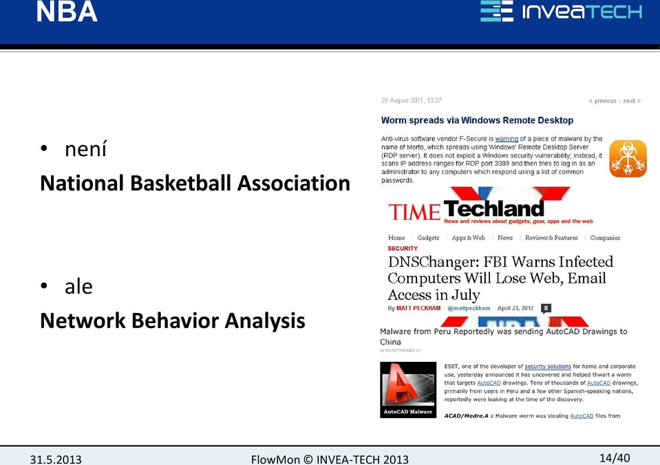 Network Behavior Analysis