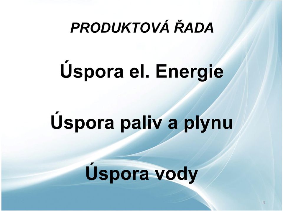 Energie Úspora