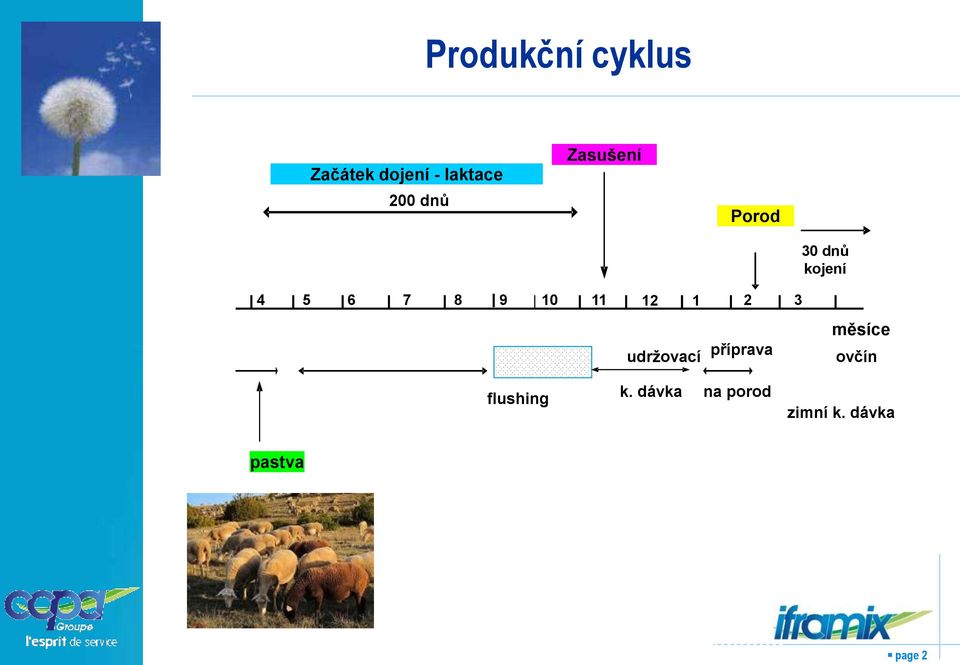 dnů kojení udrţovací příprava měsíce ovčín