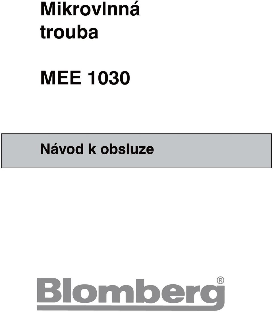 1030 Návod