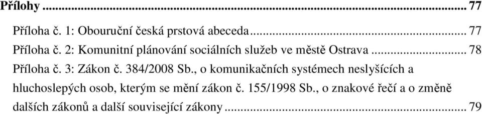 , o komunikačních systémech neslyšících a hluchoslepých osob, kterým se mění zákon č.