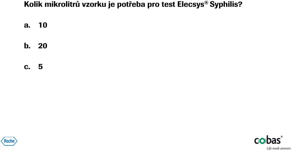 pro test Elecsys