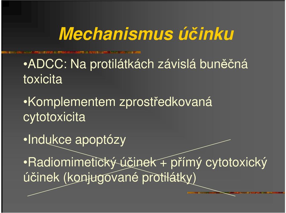 cytotoxicita Indukce apoptózy Radiomimetický