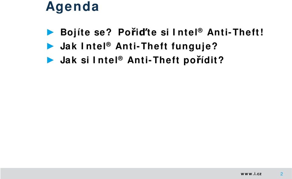 Jak Intel Anti-Theft