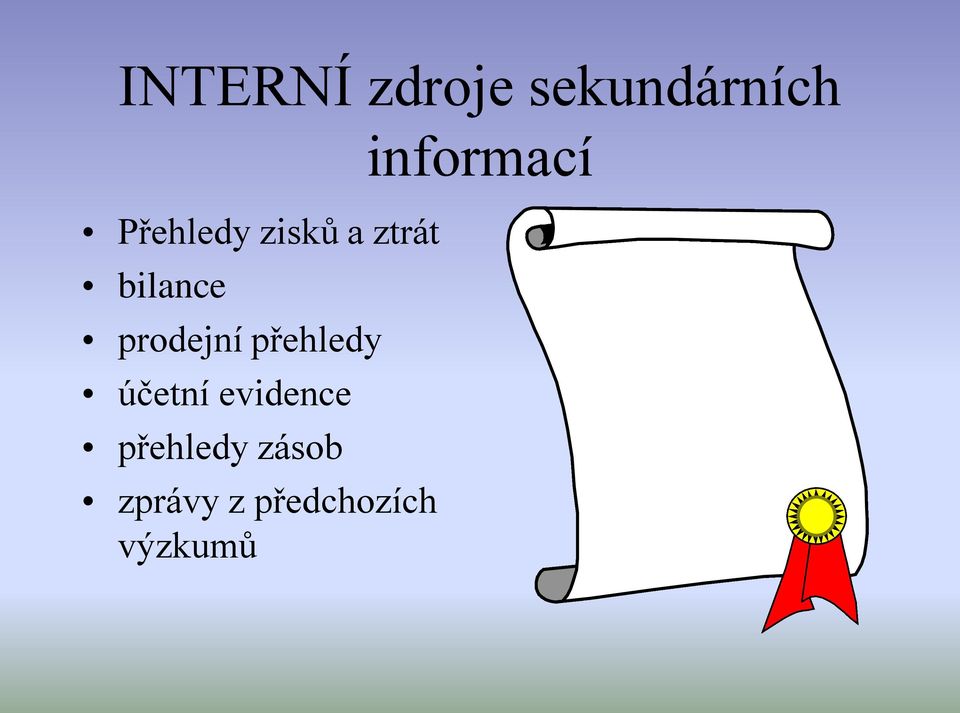 přehledy účetní evidence přehledy