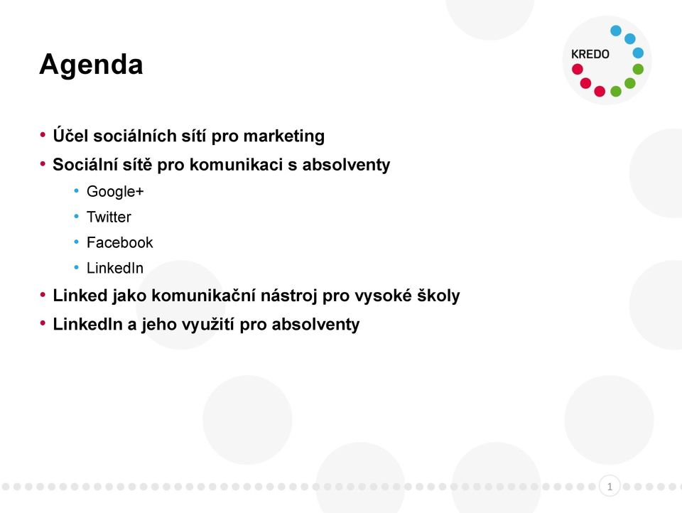 Facebook LinkedIn Linked jako komunikační nástroj