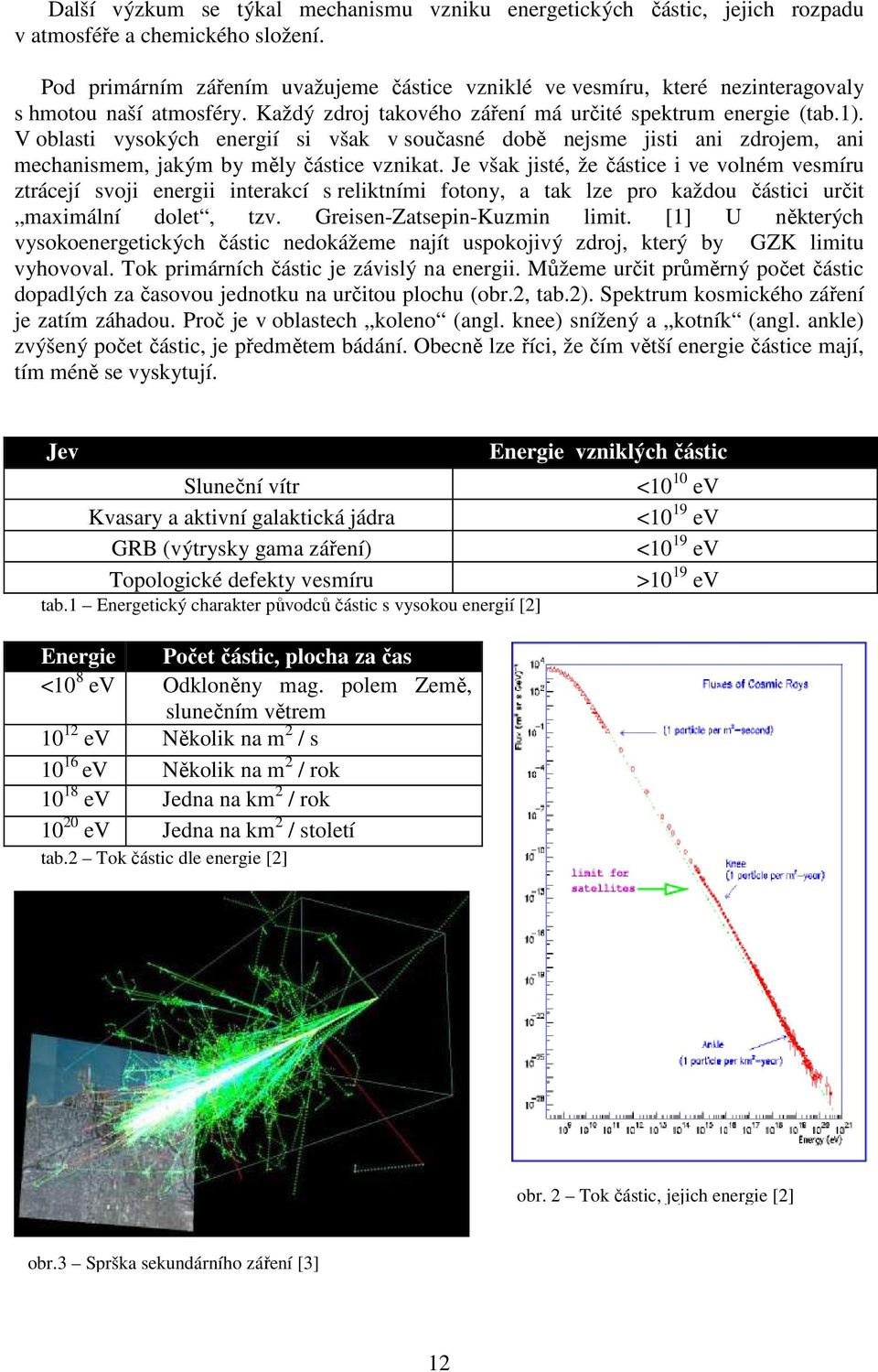 V oblasti vysokých energií si však v současné době nejsme jisti ani zdrojem, ani mechanismem, jakým by měly částice vznikat.