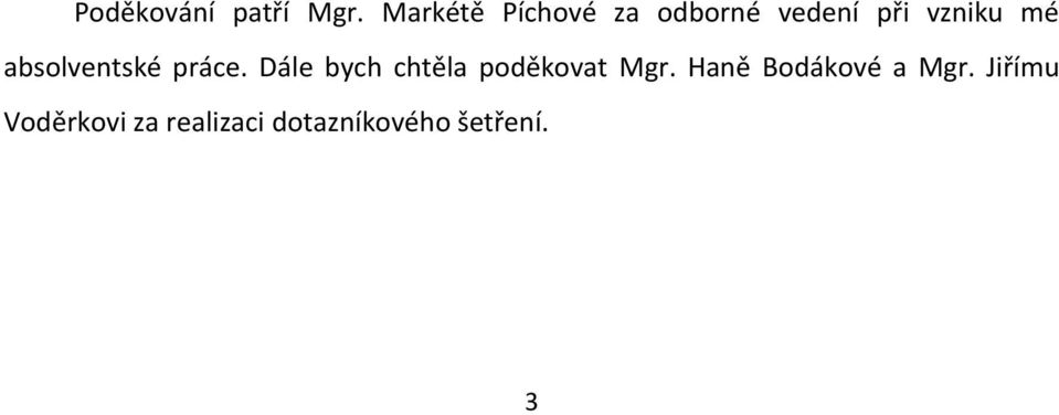 absolventské práce.