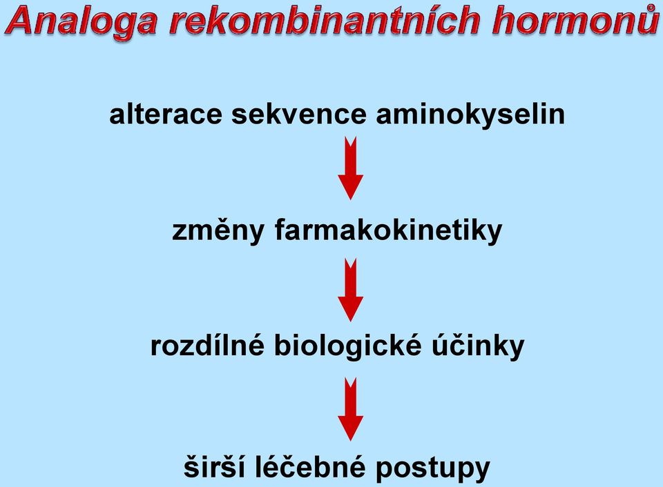 farmakokinetiky rozdílné