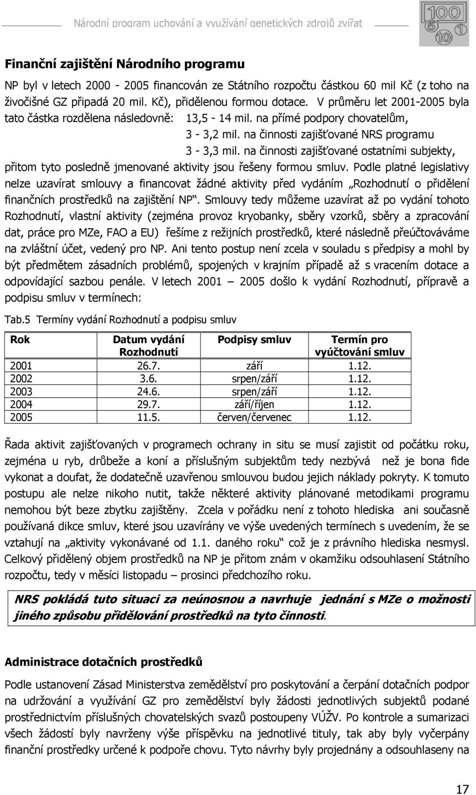 na činnosti zajišťované ostatními subjekty, přitom tyto posledně jmenované aktivity jsou řešeny formou smluv.