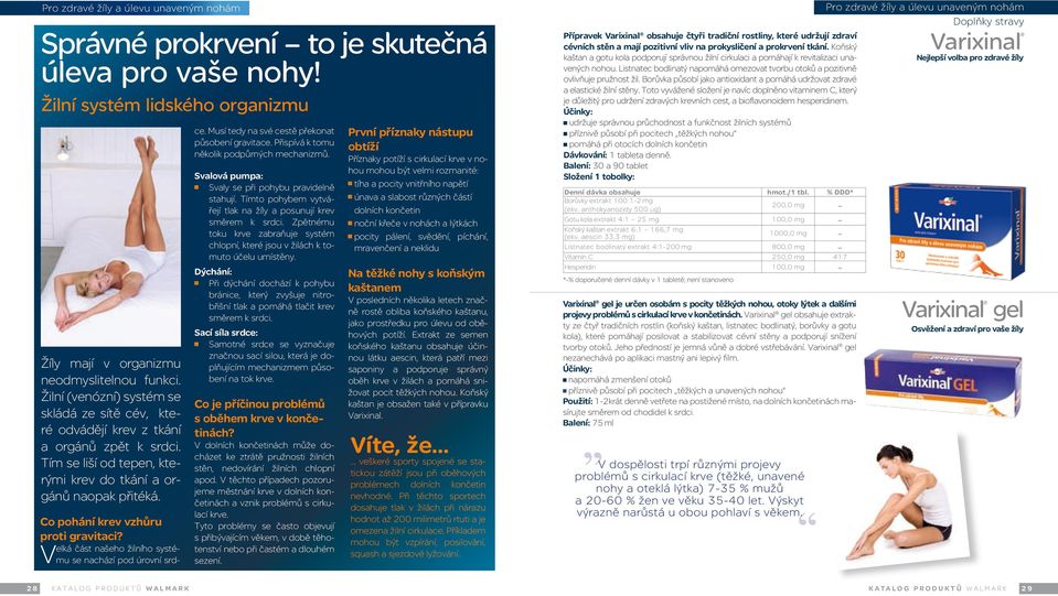 Co pohání krev vzhůru proti gravitaci? Velká část našeho žilního systému se nachází pod úrovní srd- ce. Musí tedy na své cestě překonat působení gravitace.