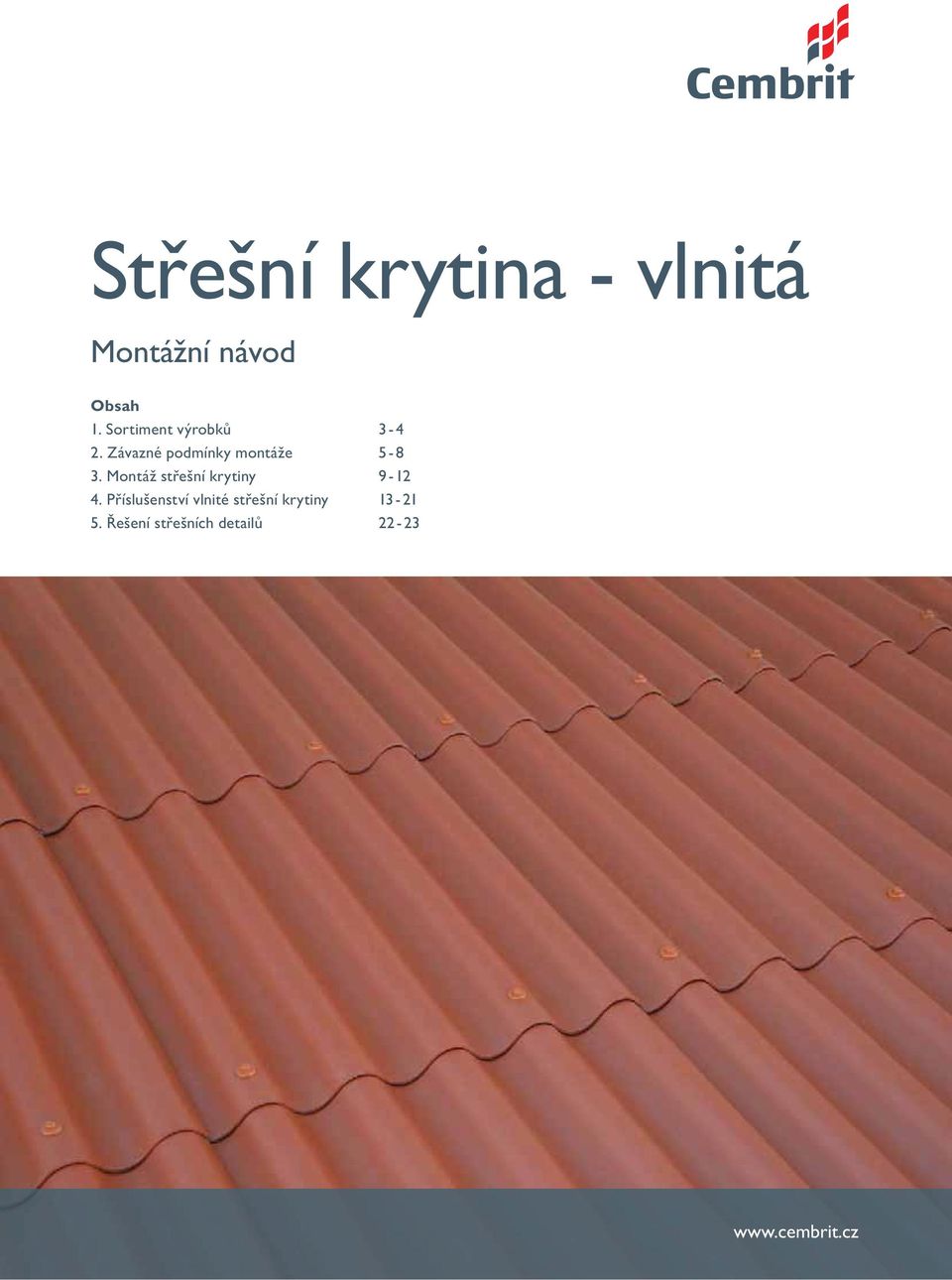 Montáž stešní krytiny 9-12 4.