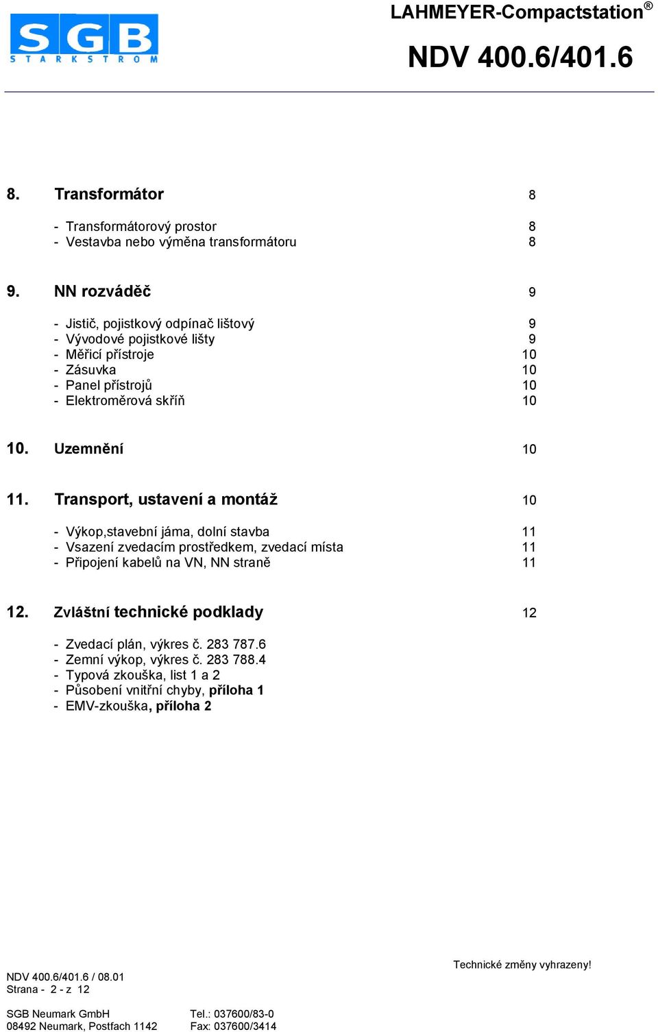 10. Uzemn=ní 10 11.