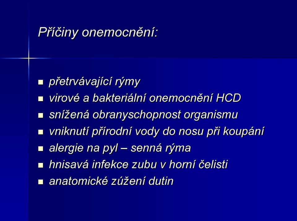 přírodní vody do nosu při koupání alergie na pyl senná rýma