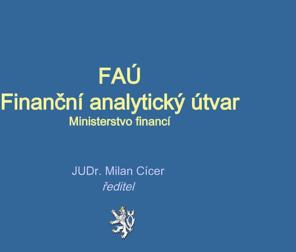 financí JUDr.