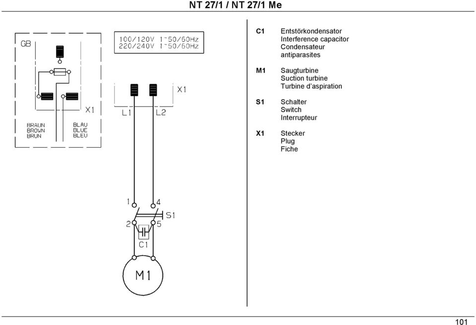 Saugturbine Suction turbine Turbine d