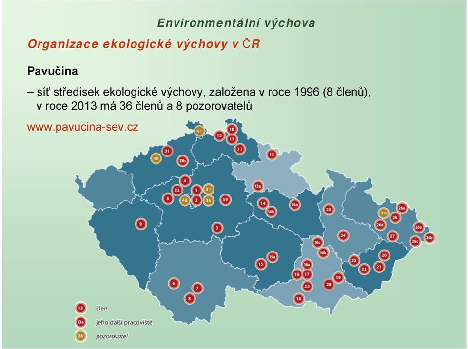 založena v roce 1996 (8 členů), v roce