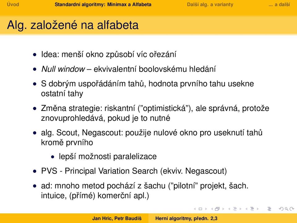 pokud je to nutné alg.