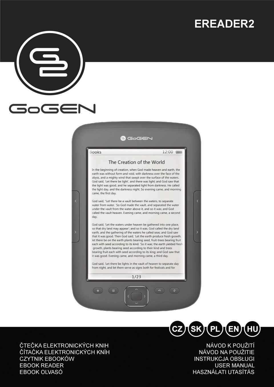 EBOOK OLVASÓ NÁVOD K POUŽITÍ NÁVOD NA POUŽITIE
