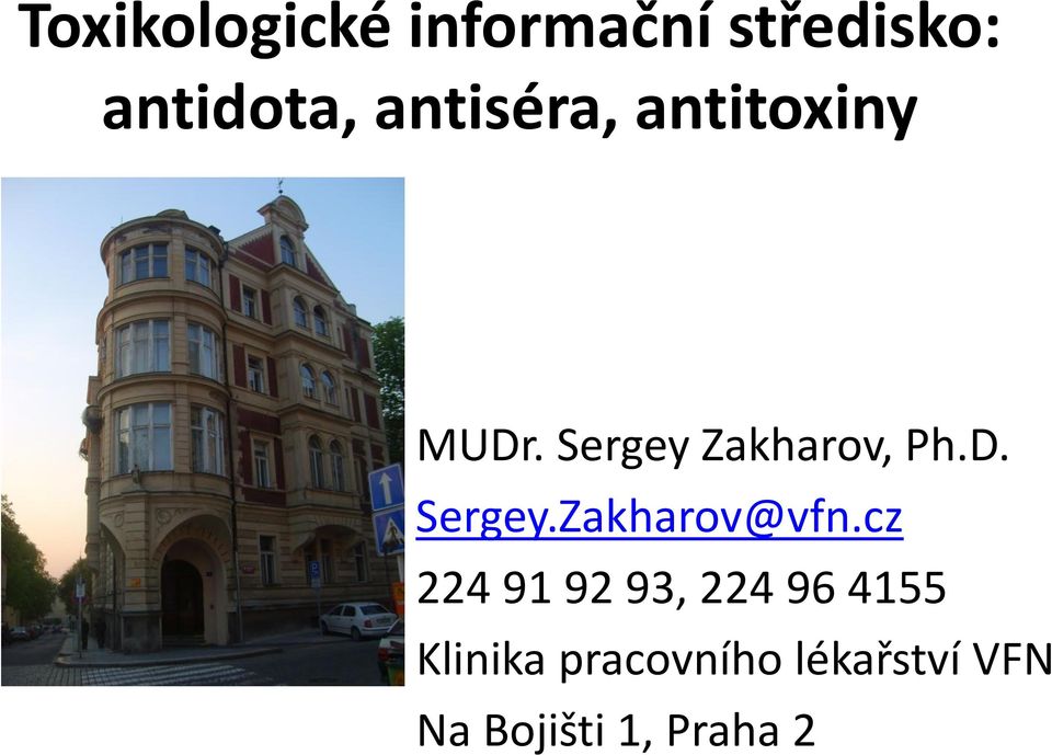 cz 224 91 92 93, 224 96 4155 Klinika pracovního