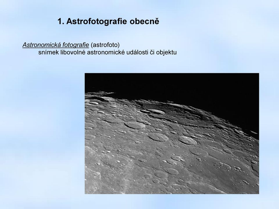 (astrofoto) snímek