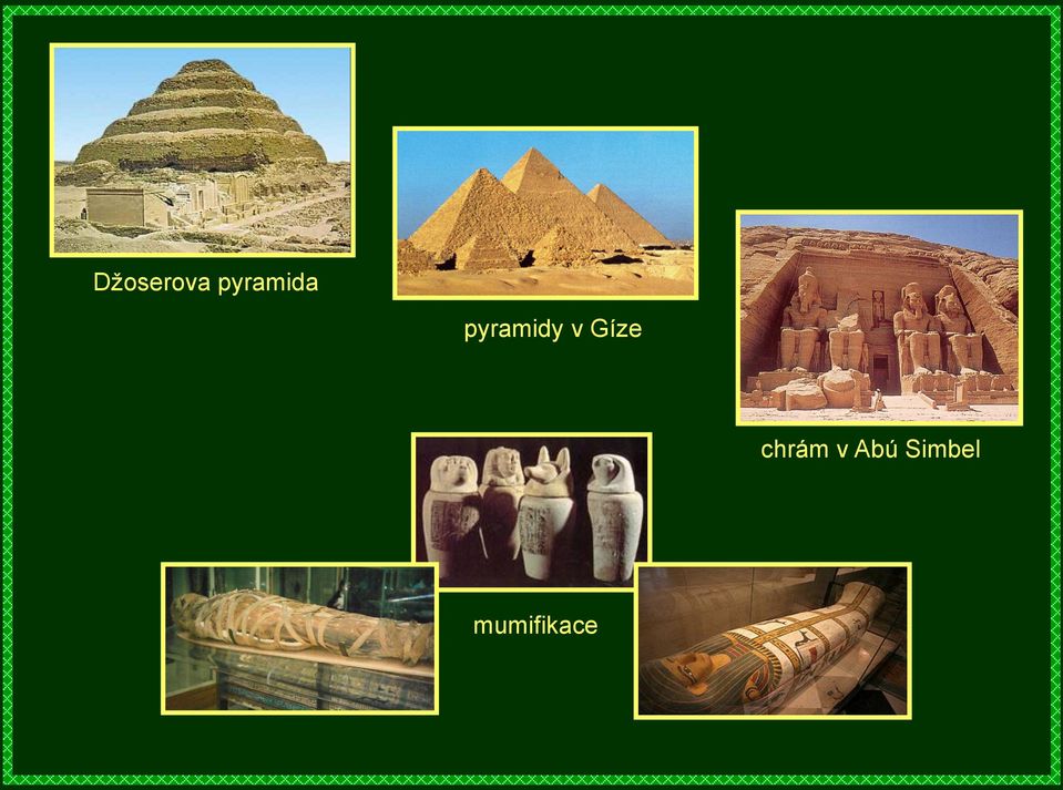 pyramidy v Gíze