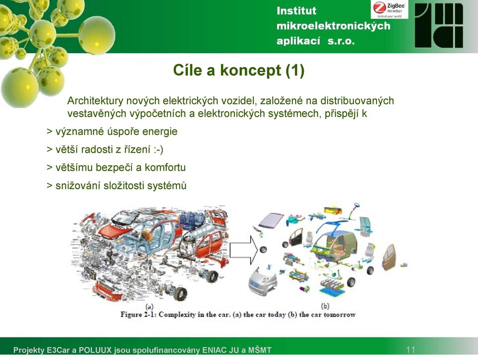 elektronických systémech, přispějí k > významné úspoře energie >
