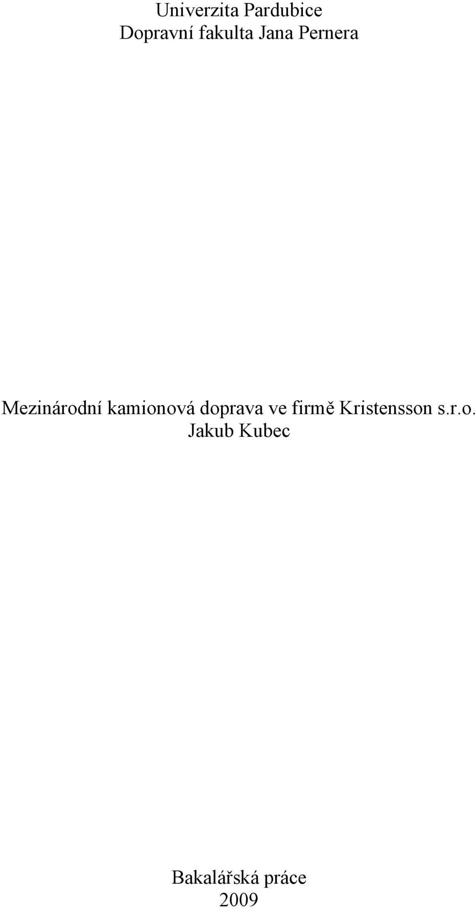 kamionová doprava ve firmě