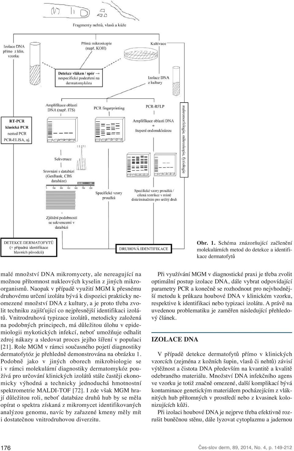 Naopak v případě využití MGM k přesnému druhovému určení izolátu bývá k dispozici prakticky neomezené množství DNA z kultury, a je proto třeba zvolit techniku zajišťující co nejpřesnější identifikaci