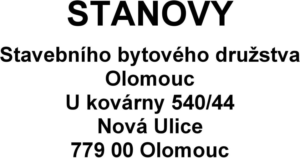 Olomouc U kovárny