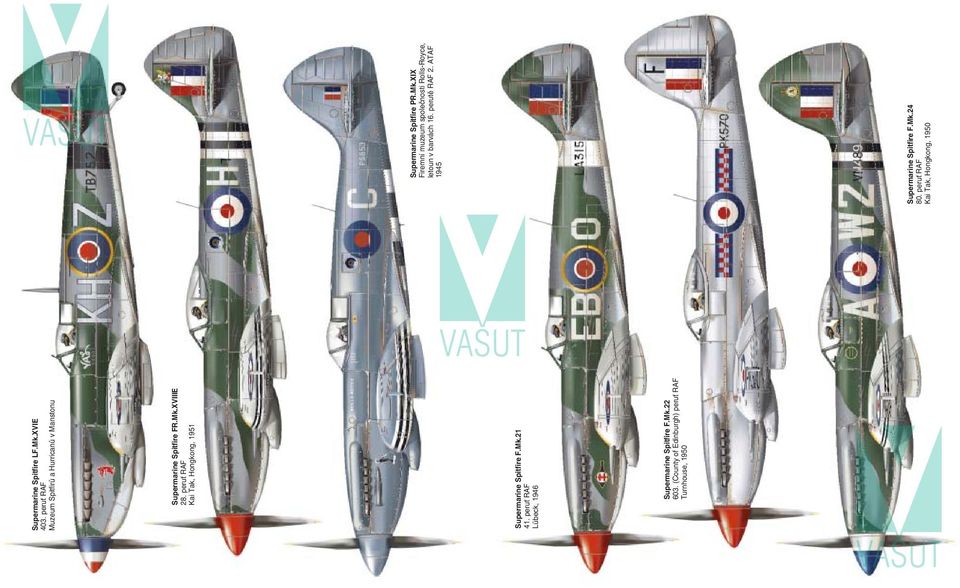 (County of Edinburgh) peruť RAF Turnhouse, 1950 Supermarine Spitfire PR.Mk.