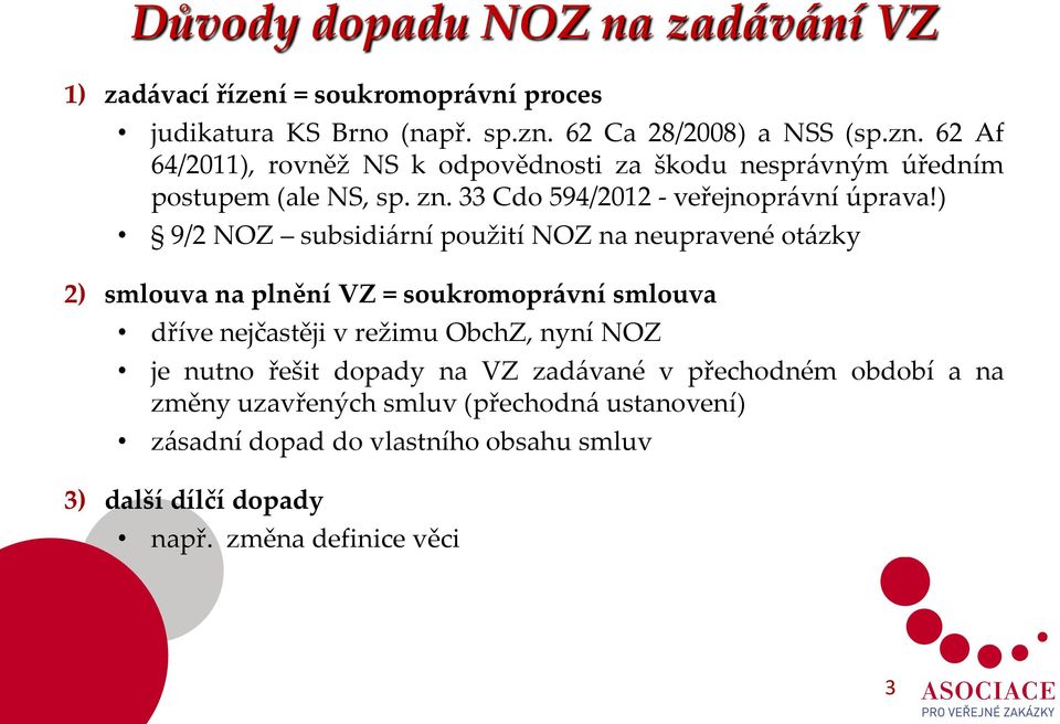 33 Cdo 594/2012 - veřejnoprávní úprava!