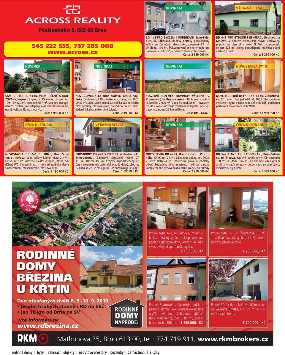 Cena: 2 980 000 Kč RD 4+1 PRO BYDLENÍ I REKREACI, Rychnov na Moravě. V dobrém technickém stavu, udržovaný, připojen na plyn, el.