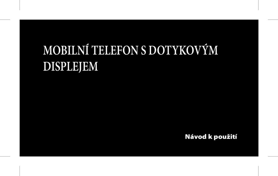 DOTYKOVÝM