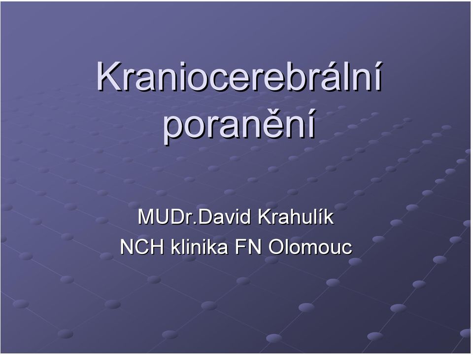 David Krahulík