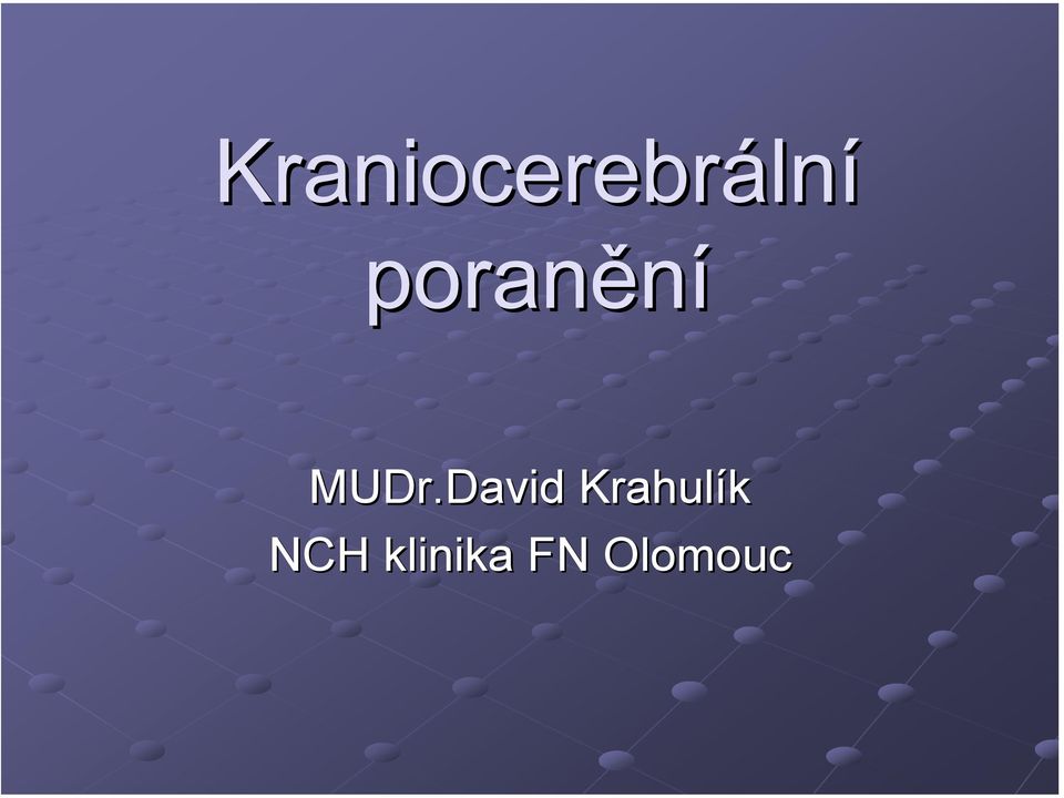 David Krahulík