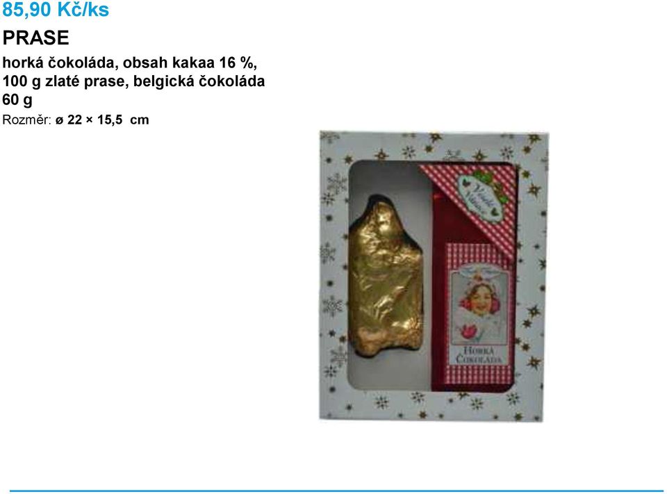 100 g zlaté prase, belgická