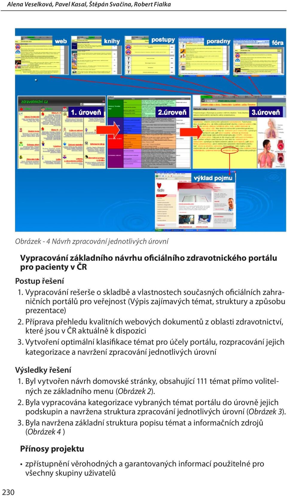 Příprava přehledu kvalitních webových dokumentů z oblasti zdravotnictví, které jsou v ČR aktuálně k dispozici 3.