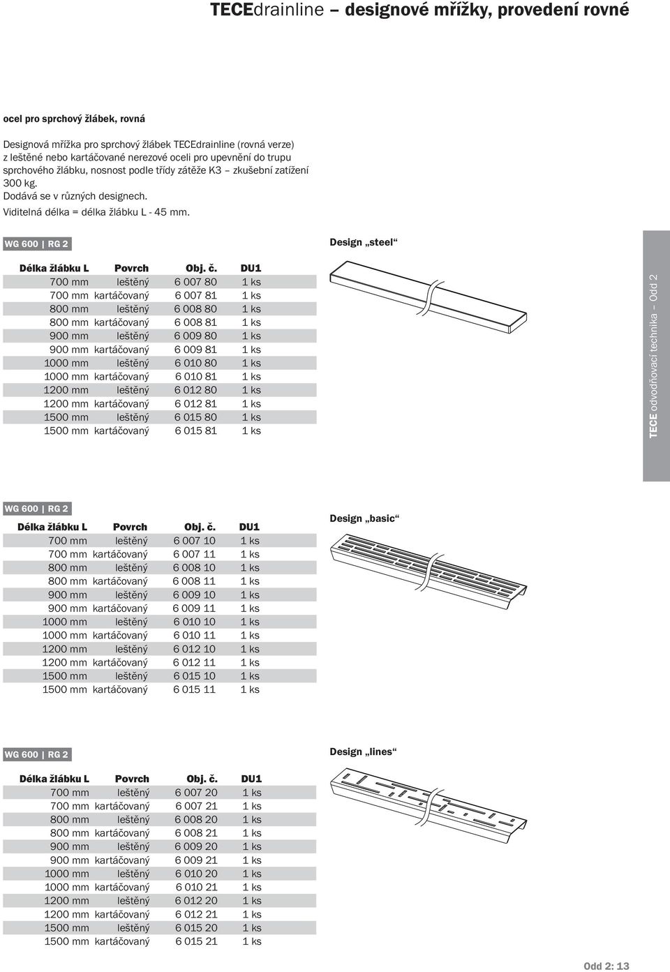 700 mm leštěný 6 007 80 1 ks 700 mm kartáčovaný 6 007 81 1 ks 800 mm leštěný 6 008 80 1 ks 800 mm kartáčovaný 6 008 81 1 ks 900 mm leštěný 6 009 80 1 ks 900 mm kartáčovaný 6 009 81 1 ks 1000 mm